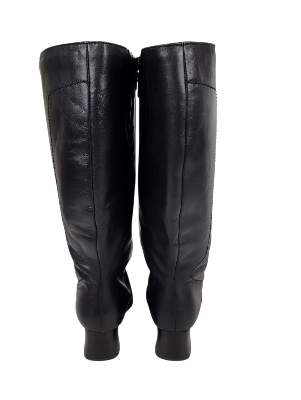 Blondo Aquaprotect Leather Riding Boots Black Leather Waterproof Womens Size 6 - Picture 8 of 15